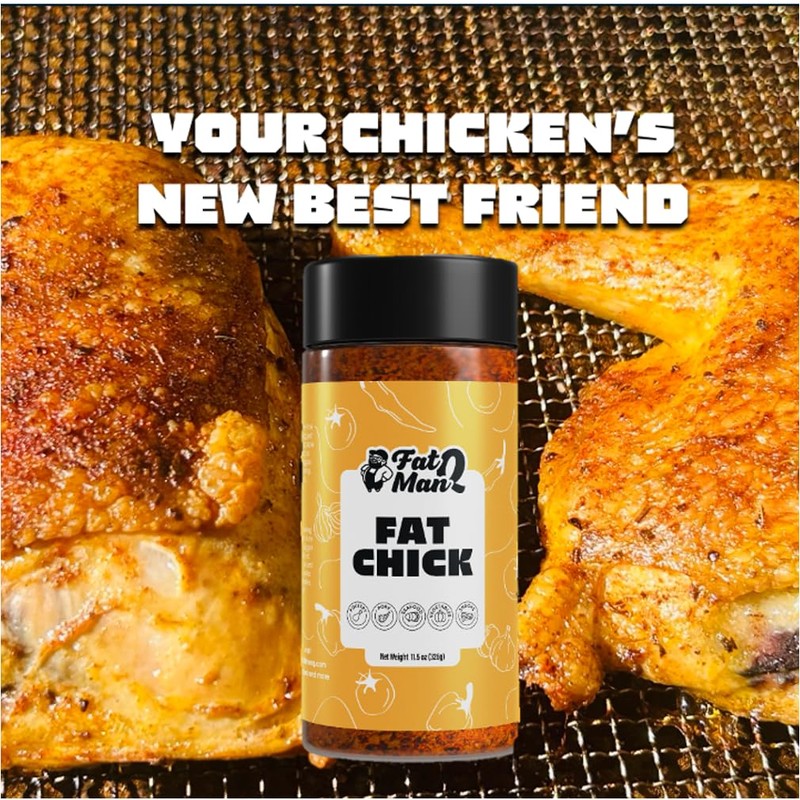 Fat Man Q Fat Chick BBQ Rub – All-Purpose Seasoning