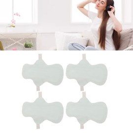 4PCS Washable Sanitary Pads, Leak Proof, Breathable Cotton, Skin-Friendly, Reusable, Panty Liners for Women(Blue)