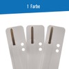 75 Plastic Filing Strips 3 Bundles of 25 Pieces Made