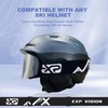 EXP VISION Ski/Snowboard Goggles, Magnetic Lens Snow Goggles with Anti-Fog