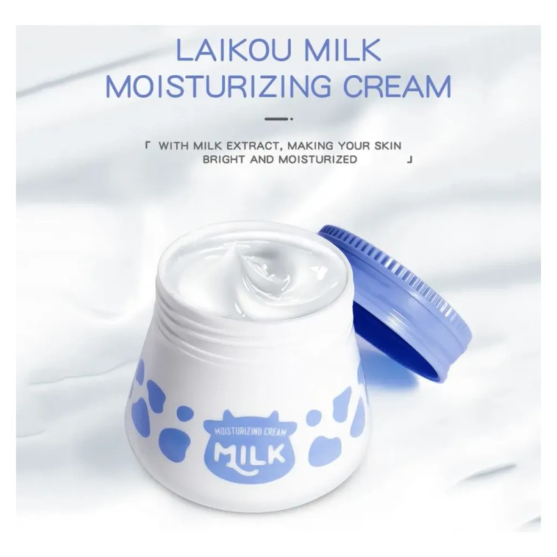 Bf . Crema Hidratante De Leche 55g, Crema Facial Hidratante