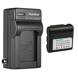 Kastar 1-Pack Battery and AC Wall Charger Compatible with Sharp VL-E600U, VL-E610, VL-E610H, VL-E610S, VL-E610U, VL-E620, VL-E620S, VL-E620U, VL-E630, VL-E630H, VL-E630S, VL-E630U, VL-E650, VL-E650U