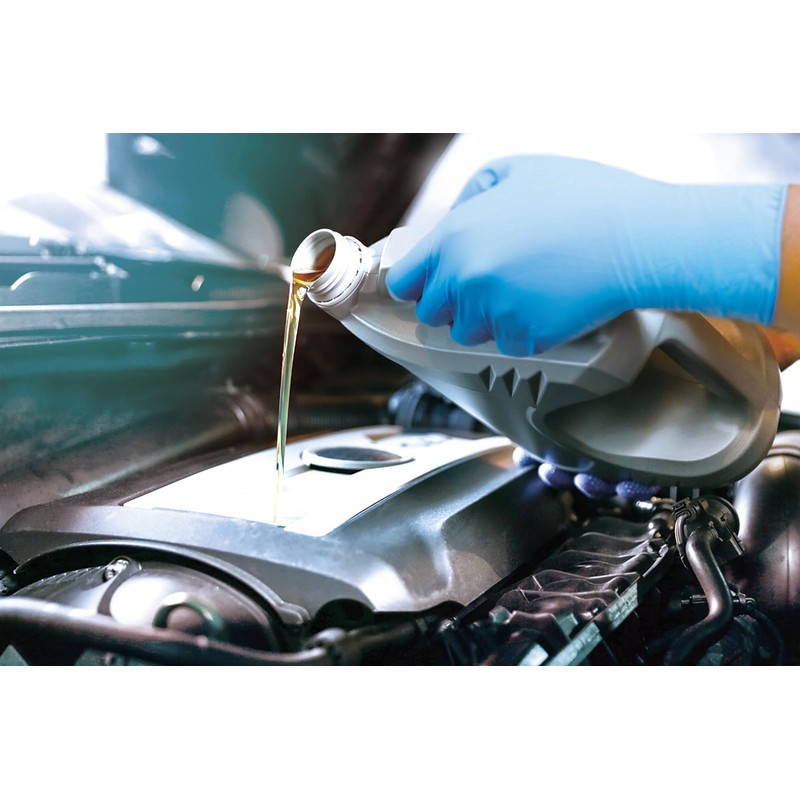 Showa Gloves CD700 Nitrile Rubber Chemical Protective Gloves, Single-Use Type,