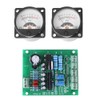 2 Pcs VU Meter Warm Backlight Recording Audio Level Amplifier