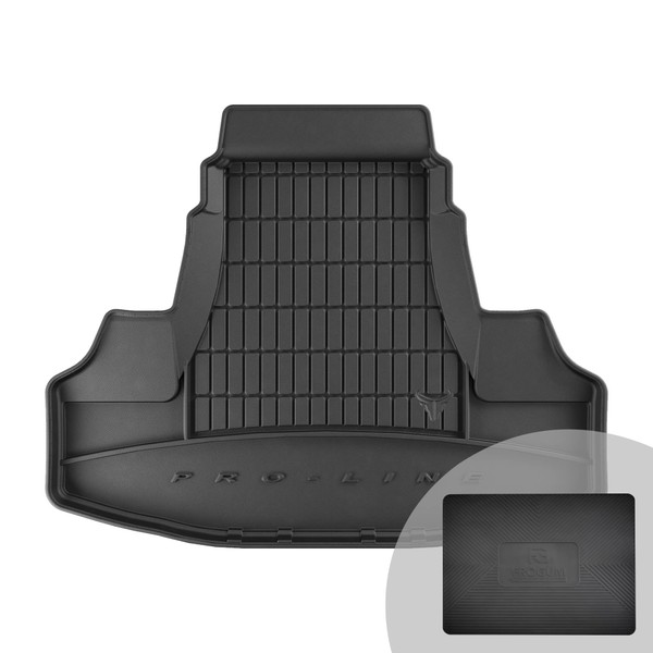 FROGUM ProLine 3D Rubber Mat, Exclusive Car Boot Mat, Boot