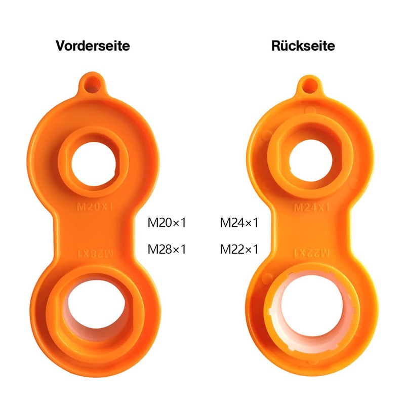 Mixing Nozzle Wrench as Service Key for All Taps and