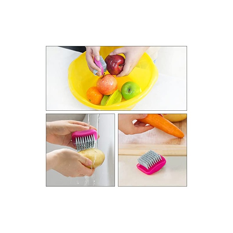 Openfly Flexible Vegetable Brush Fruit and Vegetable Brushes, Vegetable/Fruit Peeler