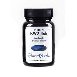 Blue Black Handmade Fountain Pen Bottled Ink-60 ml