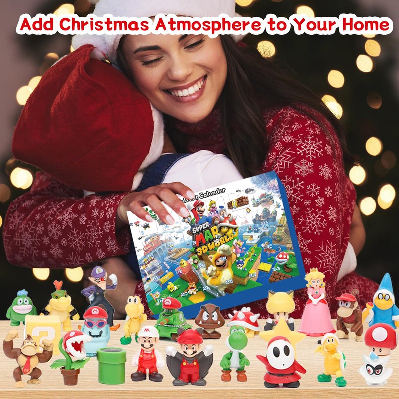 Christmas Advent Calendar 2024, 24 Days of Christmas Countdown Calendar