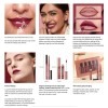 Kit Labial Mate Con Delineador Resistente Al Agua M537-18635-12pcs