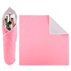 BOXOB Self-Adhesive Magic Cloth Makeup Bag, 21.6x21.6in Portable Cosmetic Pouch