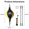 Double End Boxing Speed Bag: Speed Bags for Boxing Reaction