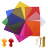 Color Cellophane Cellophane Sheets Set of 80 Colored Cellophane Cellophane