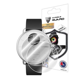 IPG for Withings ScanWatch 1-2 38mm Hydrogel Screen Protector (2 Units) Invisible HD Clear Film Anti Scratch Guard-Smooth/Self-Healing/Bubble for ScanWatch38mm
