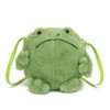Kawaii Frog Purse for Women, Cute Lolita Stuffed Animal Bag
