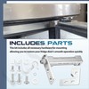 870837 Top Right Hand Hinge Kit for Easy Installation, Replacing