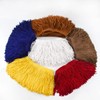 Yalulu 2 Meter Double Side Leather Suede Tassel Fringe Trims,