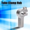 3Pcs Tube Clamp Hub Aluminum Shaft Clamping M4 Thread Mounting