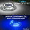 SIEDiNLAR Solar Driveway Lights Outdoor 4 Modes 40 LEDs Deck