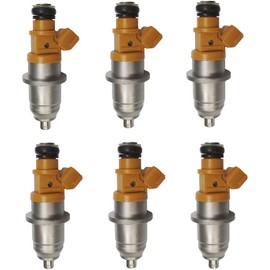 6 Pcs Fuel Injectors For 2003 & up 60V-13761-00-00 Yamaha Outboard HPDI 250 300HP