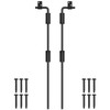 24" Cane Bolt Gate Drop Rod Heavy Duty Gate Hardware,