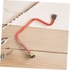 Gatuida 3Pcs Oil Air Compressor Aluminum Tube with Brass Valve