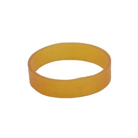 BCQLI Rubber Bands Thick, 1.5 inch Diameter, 3-4 Times the Tensile Rate, Strong Yellow Rubber Band, 50pcs