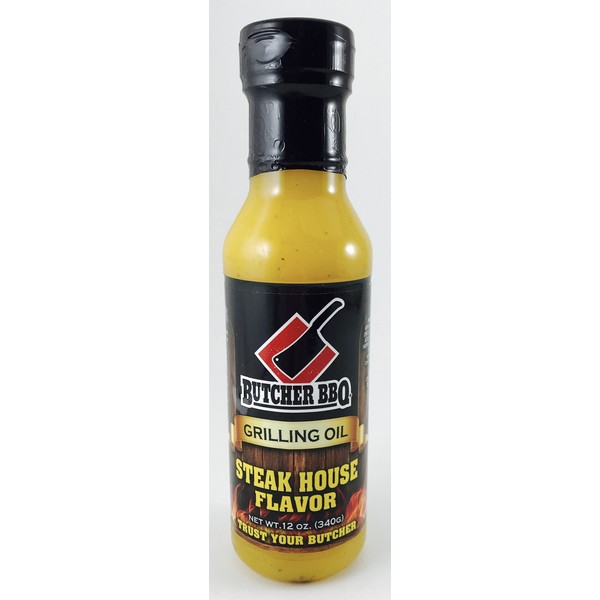 Butcher BBQ Grilling Oil Steak house | 12 Oz |