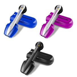 3Pcs Eyeglass Cleaner, Portable Eyeglasses Cleaner Carbon Eyeglass Care Products, Microfiber Spectacles Mini Sunglasses Brush Soft Brush Cleaning Tool, Travel Easily to Carry