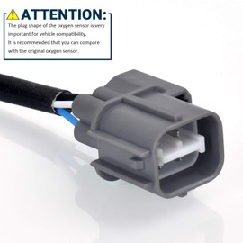 Nifeida 234-4099 Sensor de oxígeno aguas arriba SG336 13007 Reemplazo para Honda Civic del Sol Odyssey Accord 92 93 95-99 Acura Integra NSX CL EL O2 Sensor calentado 4 cables, OEM #36531P06 A1 A1