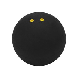37 mm Sports Competition Squash Ball, Double Yellow Dot, Squash Balls, Squash Racket Rubber Squash Balls, Squash Racket Set, Professional Squash Ball, for Training Squash Racket
