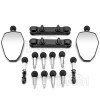 21ST Black Motorcycle Right & Left Rearview Mirrors For KTM