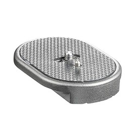 Mantona Quick Release Plate for ActionShot Tripod Head - Quick Release Camera Plate, 85 x 60 x 14 mm, 1/4 Inch Camera Connection, for ActionShot ActionGrip Ball Head