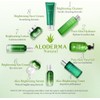 Aloderma- Crema iluminadora para ojos con aloe vera orgánico: crema