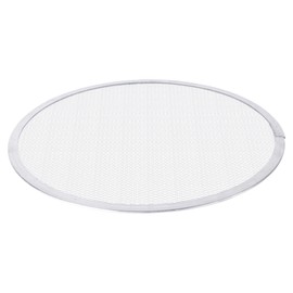 Argon Tableware 14 Inch Mesh Pizza Screen - 1 Pack - Non-Stick Metal Aluminium Pizza Trays Round Oven Cooking Baking Pan for Oven, Home, Restaurant