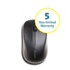 Kensington Wireless Mouse -ValuMouse Wireless 3-Button Computer Mouse with Silent