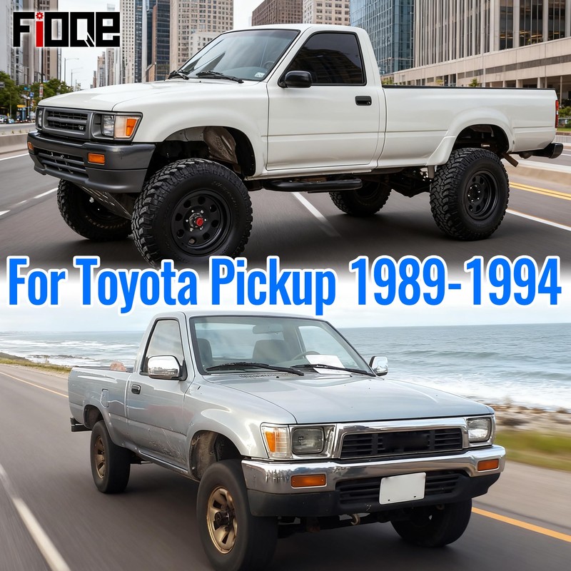 Fioqe 60/40 Split Bench Seat Covers for Toyota Pickup 1989-1994,