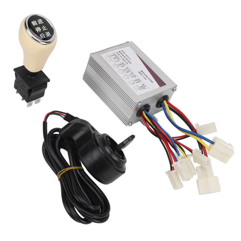 36V 350W Electric Bike Controller Set with Thumb Grip Forward