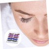 Baluue 20pairs Faux Eyelashes for Women Natural Look Decorative Lashes