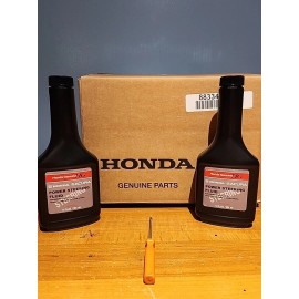 OEM 2 X BOTTLES GENUINE HONDA OEM POWER STEERING PUMP OIL 12oz FLUID NEW SEALED
