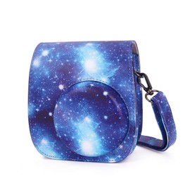 Leebotree Instant Camera Accessories Compatible with Instax Mini 12 11 Instant Film Camera Include Case/Album/Filters/Wall Hang Frames/Film Frames/Stickers (Starry Sky)