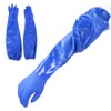 Long Sleeve Anti Chemical Gloves PVC Acid Alkali Oil Resistant