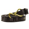 COUNTRY CLUB PREP Hoof Pick Leather Belt in Dark Brown
