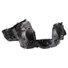 TRQ Front Left Inner Fender Liner Black Drivers Side Compatible