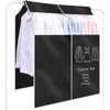 Rrotector de Ropa Colgante, Funda Protectora para Ropa con Cinta