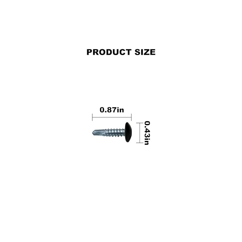 Trailer Exterior Self Tapping Screws (150pcs)#10 x 3/4'' Enclosed Car