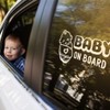 Baby on Board Car Sticker Window Sign Funny Newborn Child