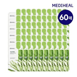 Mediheal [CJ Exclusive] Tea Tree Essential Mask 60-Pack Set / [CJ단독] 티트리 에센셜 마스크 60매 SET