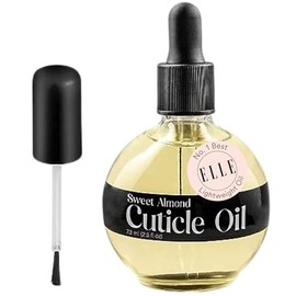 C CARE C CARE Sweet Almond Cuticle Oil For Nails - Stocking Stuffer Holiday Gift - Repairs Cuticles Overnight - Moisturizes and Strengthens Nails and Cuticles - Dropper & Brush included - 2.5oz