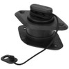 SIXRUN Plastic Drain Valve, Black Plastic Drain Valve with Rope